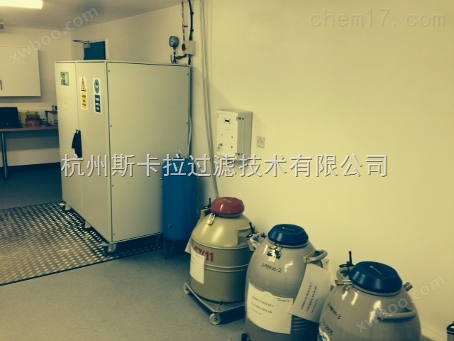 液氮产量30升每天内置杜瓦罐小型液氮设备
