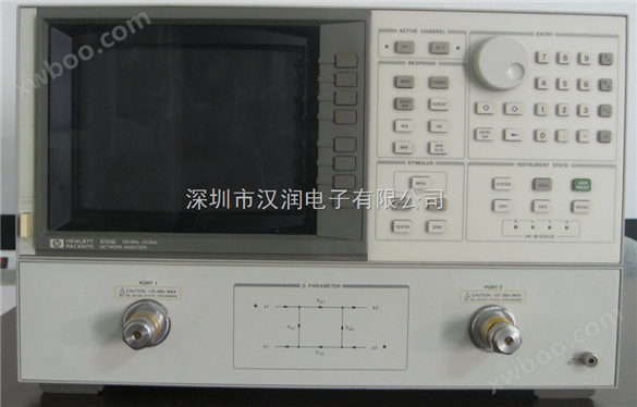 130M-20GHz 微波网络分析仪 HP8720B 销售，租赁，回收，维修