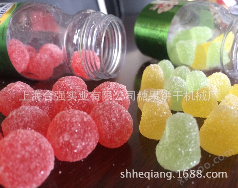 上海合强 抛光糖衣机 软糖滚砂机 软糖设备