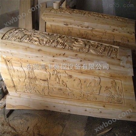 数控棺木寿木雕刻机 大尺寸柏木松木棺材雕刻机