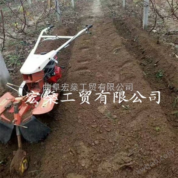 韩城市农用手扶旋耕机 多功能犁地开沟机 田园管理机