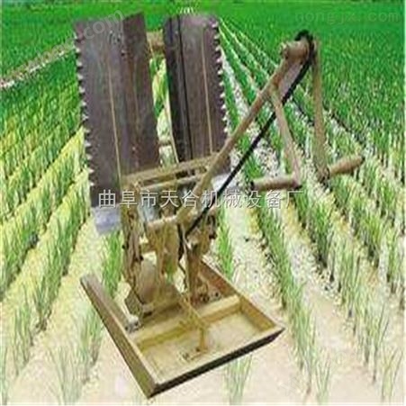 经济实用的种植机 农用两人步退式秧盘育苗机 小型人工水稻插秧机