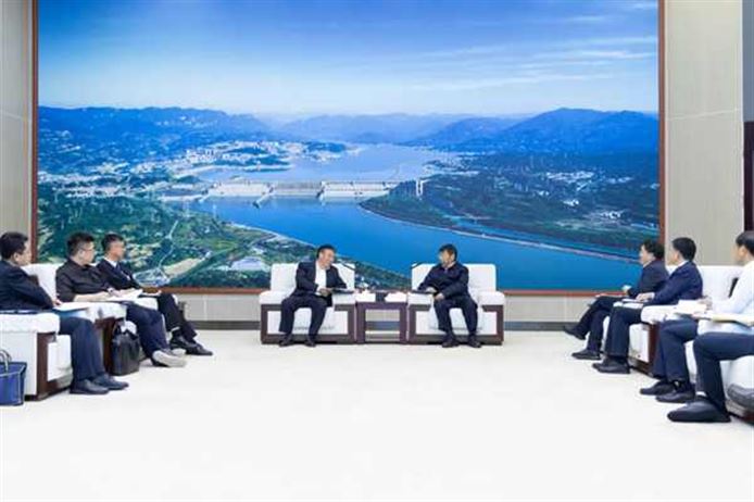 三峡集团与水利部座谈